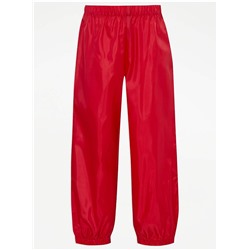 Red Shower Proof School Pac A Trousers