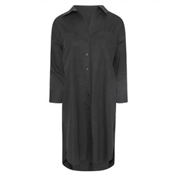Удлиненная рубашка Plus Size, которую можно носить как платье, так же и под лосины