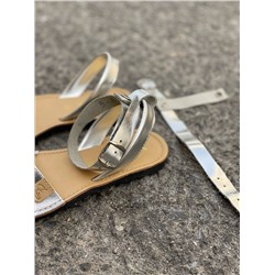 AB. Zapatos 3204 plata+PELLE-007-17 plata АКЦИЯ