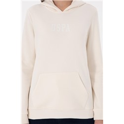 Kadın Krem Basic Sweatshirt