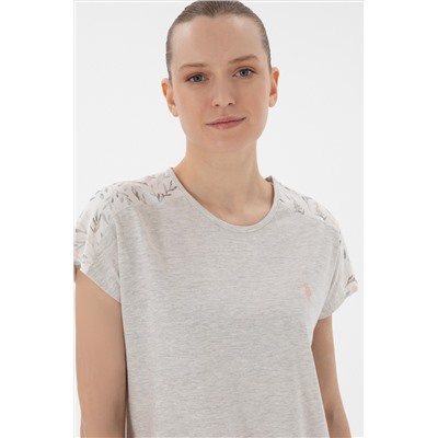 Kadın Ekru Pijama Takımı