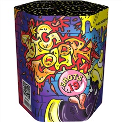 Фейерверк M1051 Насыщенный цвет / Big Color (1" х 19)