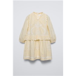 EMBROIDERED DRESS