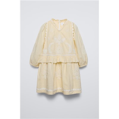 EMBROIDERED DRESS