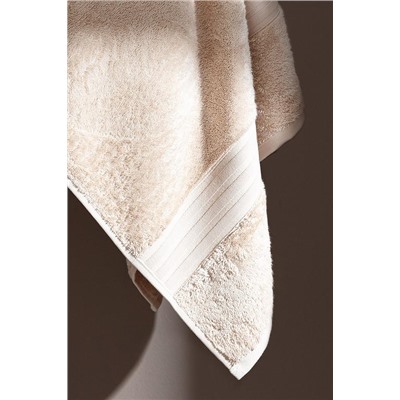 Martha Yüz Havlusu (TENCEL™) - Bej - 50x80 cm