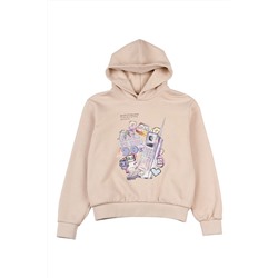 Sudadera con capucha Beige