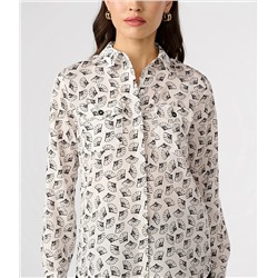 SUMMER SCENE WHIMSY BLOUSE