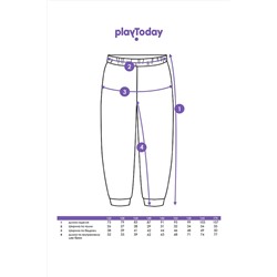 Брюки PLAYTODAY, 1128087
