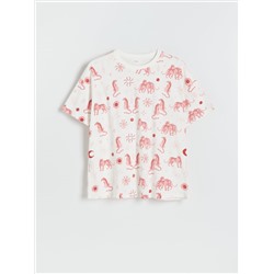 Bedrucktes T-Shirt im Regular-Fit