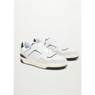 Deportiva combinada cordones -  Mujer | MANGO OUTLET Melilla