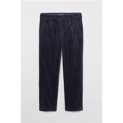 Cordhose Regular Fit Dunkelblau