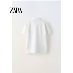 ZARA  😍 официальный сайт⚡️ ежегодно перед началом учебного года набирала эти футболки поло, как альтернативу рубашкам ( когда магазины 👕 у нас были открыты)     ✅Цвет: на фото     ✅Материал: хлопок
