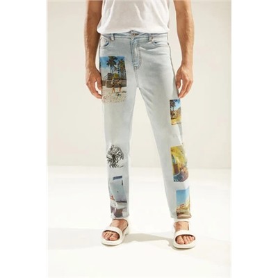 Jean unisex recto South Beach