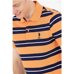 Erkek Turuncu Polo Yaka Tişört