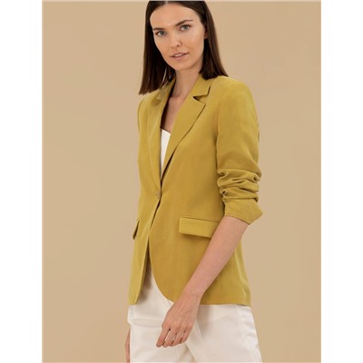 Yeşil Regular Fit Ceket