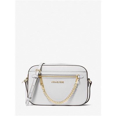 MICHAEL MICHAEL KORS Jet Set Large Saffiano Leather Crossbody Bag