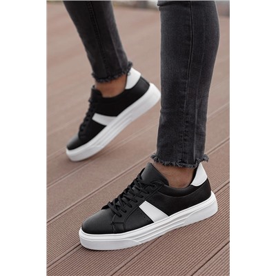 Daxtors D560 Erkek Siyah Günlük Ortopedik Sneaker Spor Ayakkabı 22YDaD560100001