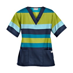 UA Bold And Beautiful Navy Scrub Top