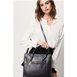 Bolso de piel Kira Negro