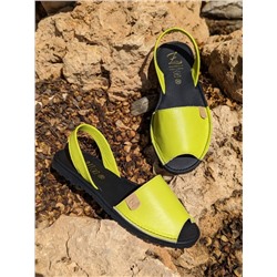 Ab.Zapatos 320-8 PC pistacho+AB.Z · Pelle · 21-20 (370) manzana