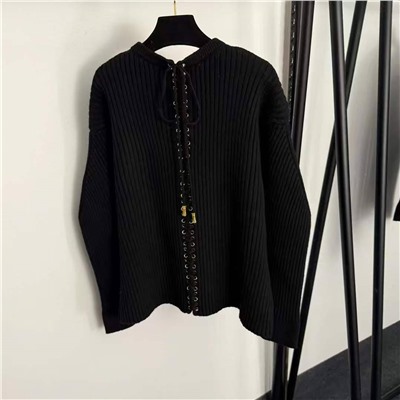 Свитер с акцентной спинкой  Schiaparell*i