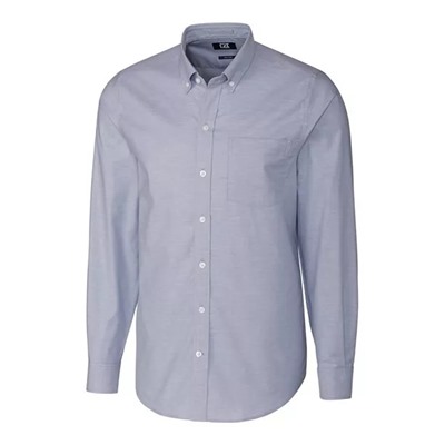 Cutter & Buck Men's Big & Tall Long Sleeves Stretch Oxford Shirt