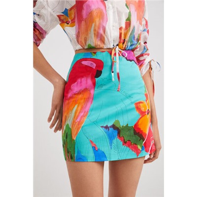 Minifalda tropical
