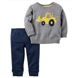 2-Piece Little Sweater Set