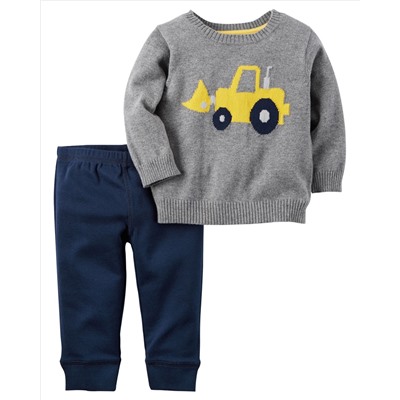 2-Piece Little Sweater Set