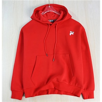 Зимняя толстовка из плотного хлопкового флиса с капюшоном  FIL*A ОРИГИНАЛ!