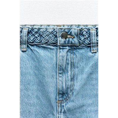 FEW ITEMS LEFT Z1975 WIDE-LEG HIGH-WAIST WOVEN WAISTBAND JEANS