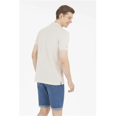 Erkek Taş Basic Polo Yaka Tişört
