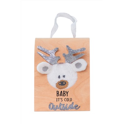 Calcetines con orejas Baby Crudo