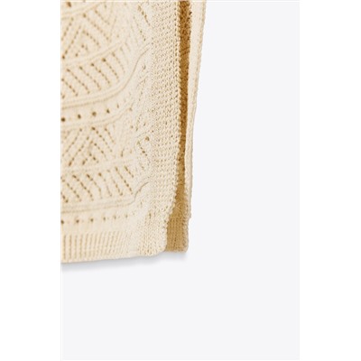 POINTELLE KNIT MAXI DRESS