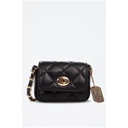 Bandolera de piel Ancarano Negro