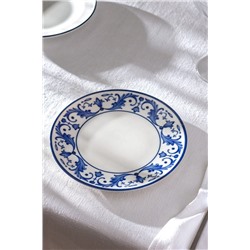 Reve Bleu Nuit Pasta Tabağı - 10 cm - Mavi/Beyaz