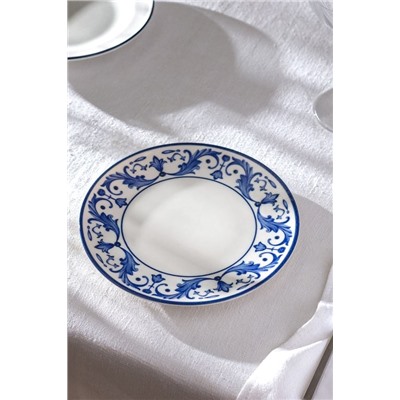 Reve Bleu Nuit Pasta Tabağı - 10 cm - Mavi/Beyaz