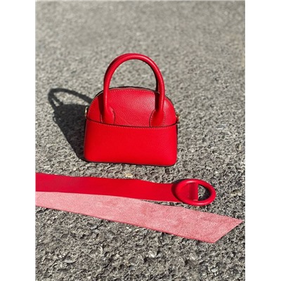Ab.Zapatos PELLE Peque (550) rojo+Ab.Z cinturón 130 napa rojo АКЦИЯ