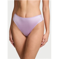 Smooth High-Waist Strappy-Back Thong Panty