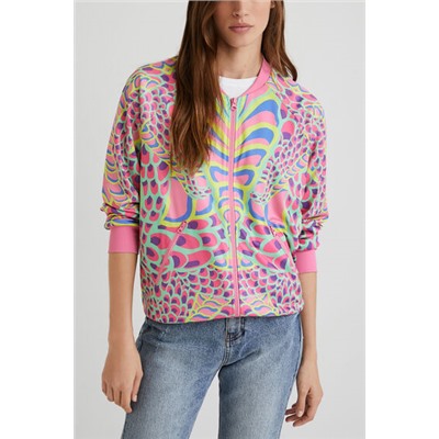 Chaqueta sudadera serpiente