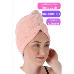 vosveraLüks Soft Saç Kurutma Bonesi Pembe