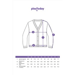 Кардиган PLAYTODAY, 1022517