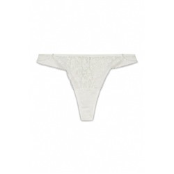 Tanga encaje blanco lurex