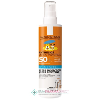 La Roche Posay Anthelios Dermo-Pediatrics - SPF50+ - Spray Invisible - Sans Parfum 200ml