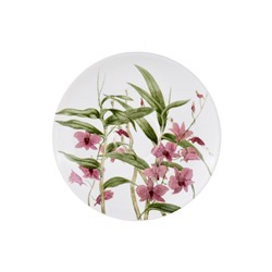 Пара чайная, 1 перс, 2 пр, 240 мл, фарфор P, белая, Розовая орхидея, Royal Botanic Gardens, 62614