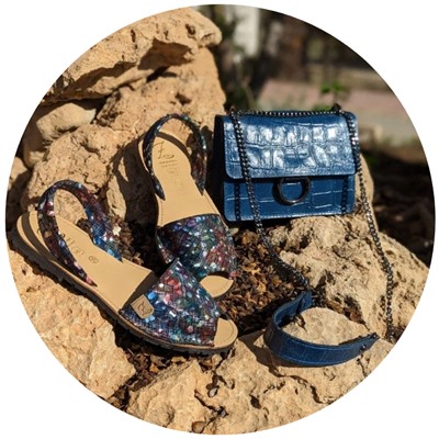 AB.Zapatos · 320-95 · azul+AB.Z · Pelle · 22-06 (430) Azul АКЦИЯ