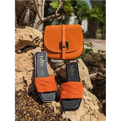 Ab.Zapatos 3420 MANDARINA+PELLE · 2704 Naranja АКЦИЯ