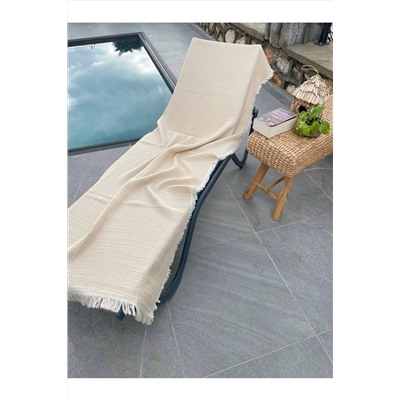 Mujo Home Collection, Müslin Peştamal-banyo Havlusu-plaj Havlusu 90*200cm %100 Organik 4 Katlı Müslin