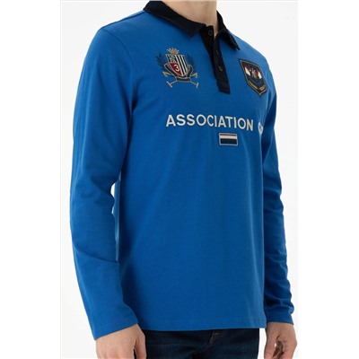 Erkek Saks Sweatshirt