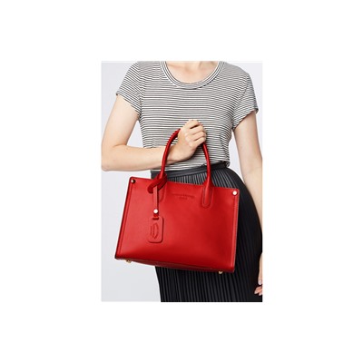 Bolso de piel Pure Rojo